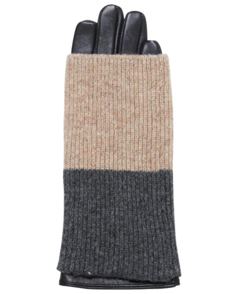 Ichi Madiison Black Camel Gloves