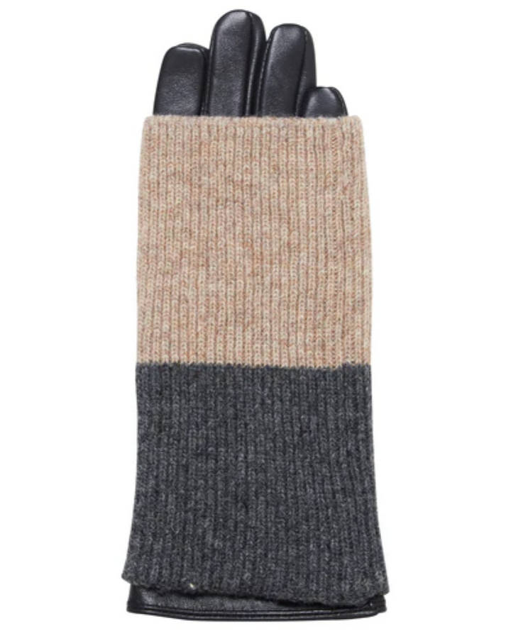 Ichi Madiison Black Camel Gloves