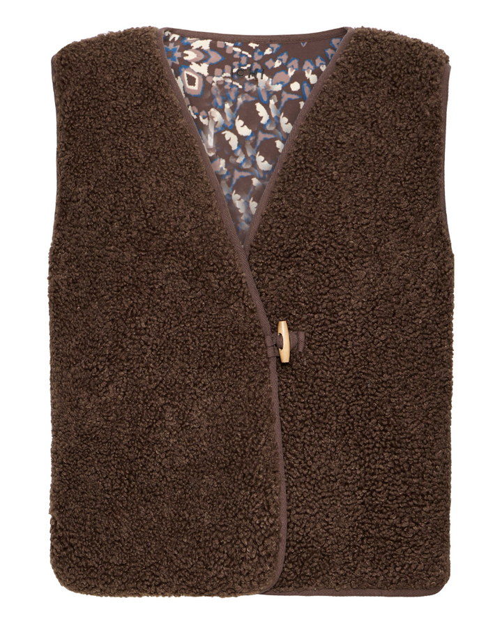 Ichi Gozima Brown Gilet