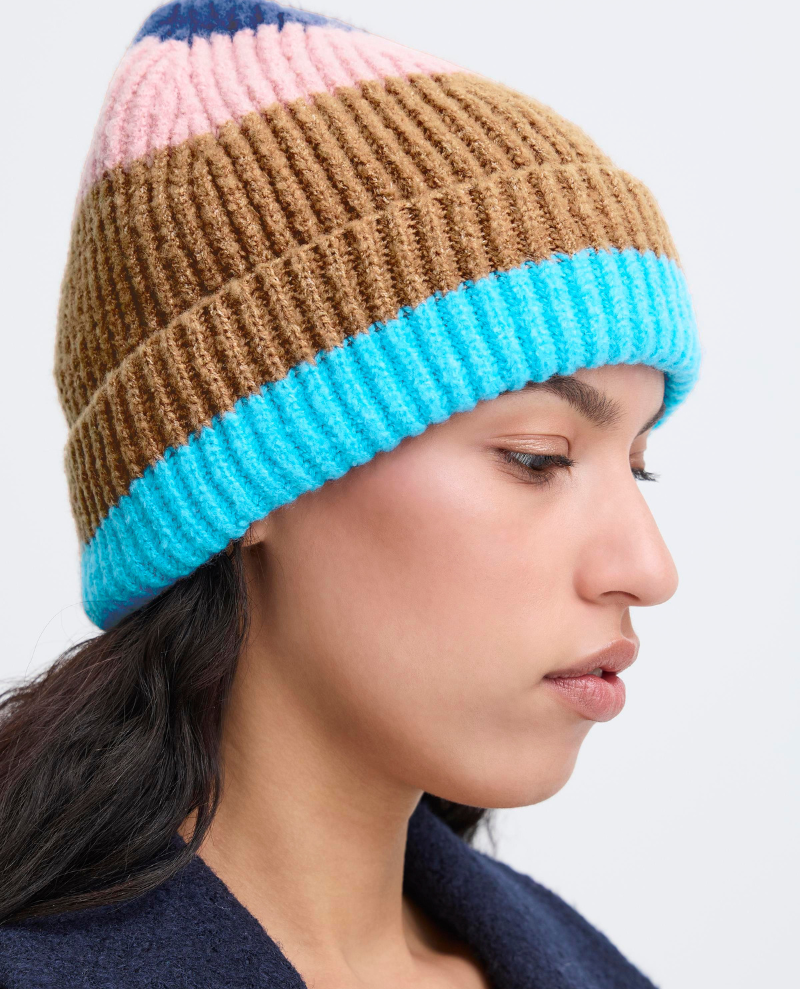 Ichi Matiki Blue Stripe Hat
