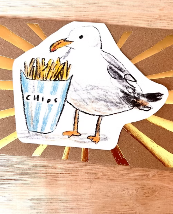 Laura Skilbeck Chips Card