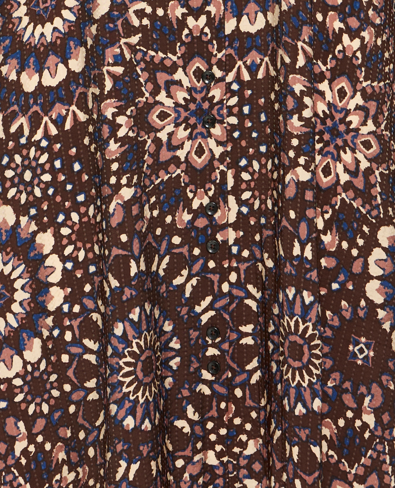 Ichi Craviz Kaleidoscope Shirt Dress