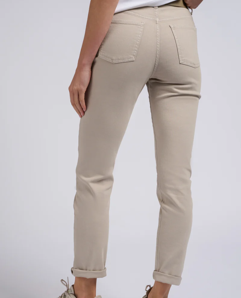 Yaya Dove Grey Straight Leg Jeans