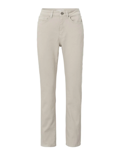 Yaya Dove Grey Straight Leg Jeans