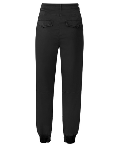 Yaya Black Cargo Trousers