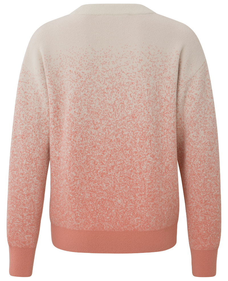 Yaya Crabapple Dip Dye Knit