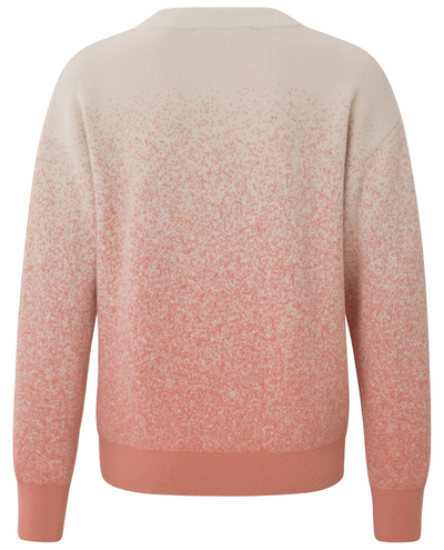 Yaya Crabapple Dip Dye Knit