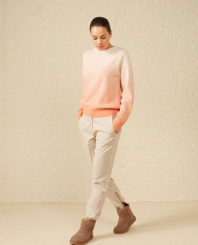 Yaya Crabapple Dip Dye Knit