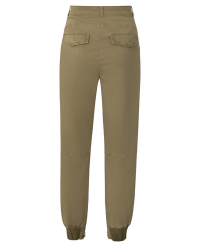 Yaya Gothic Olive Green Cargo Trousers