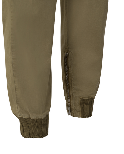 Yaya Gothic Olive Green Cargo Trousers
