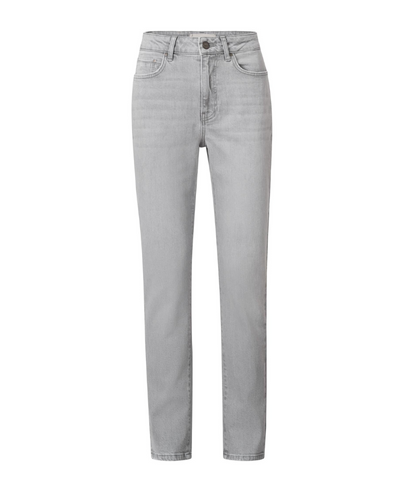 Yaya Grey Straight Leg Jeans