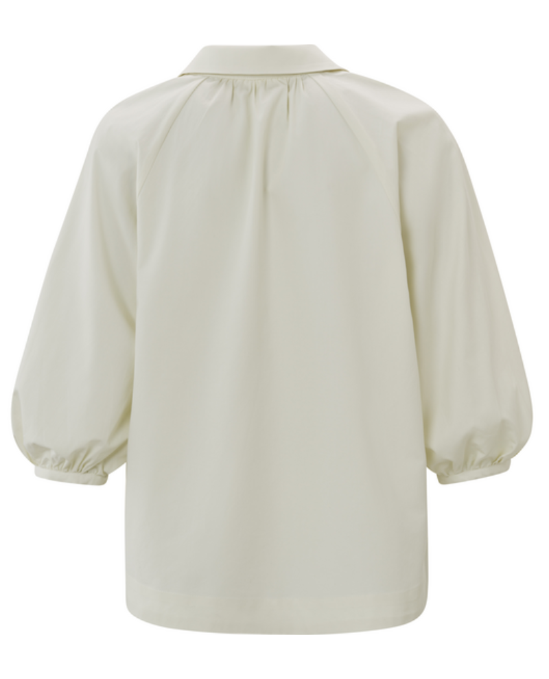 Yaya Silver Birch Sand Blouse