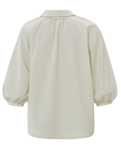 Yaya Silver Birch Sand Blouse