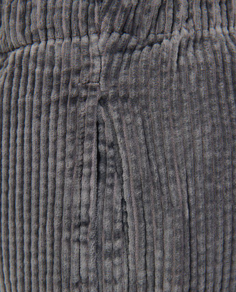 american vintage padow carbon vintage grey cord trousers