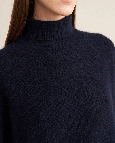 Bellerose Duky Parker Navy Knit