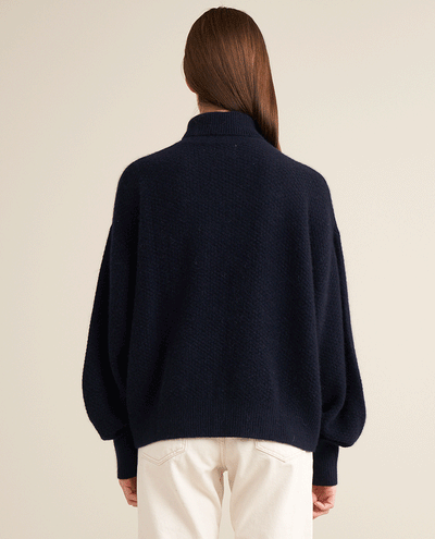 Bellerose Duky Parker Navy Knit