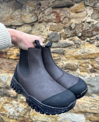 Woden Magda Chocolate Brown Waterproof Boots