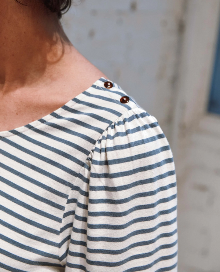 Emile & Ida Berlioz Foam Stripe T-Shirt