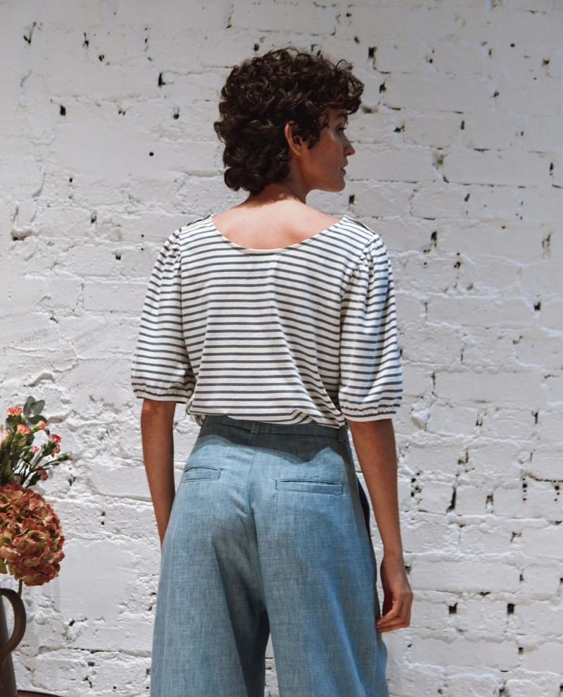 Emile & Ida Berlioz Foam Stripe T-Shirt
