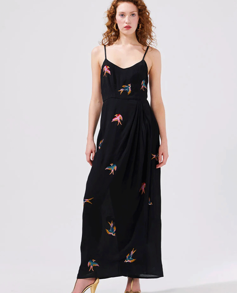 hayley menzies charming birds dress 