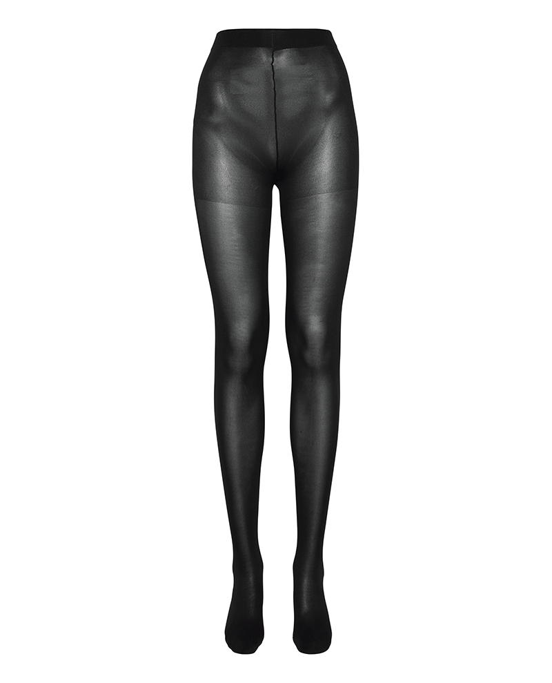 womens black semi sheer tights