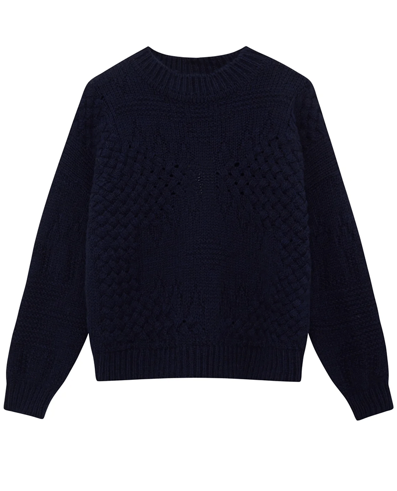 Maison Hotel Chamonix Blue Knit