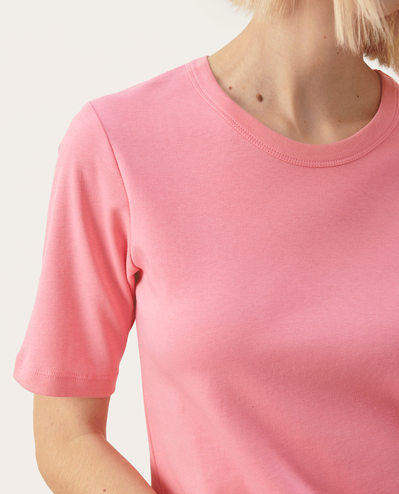 part two ratana morning glory pink t-shirt womens
