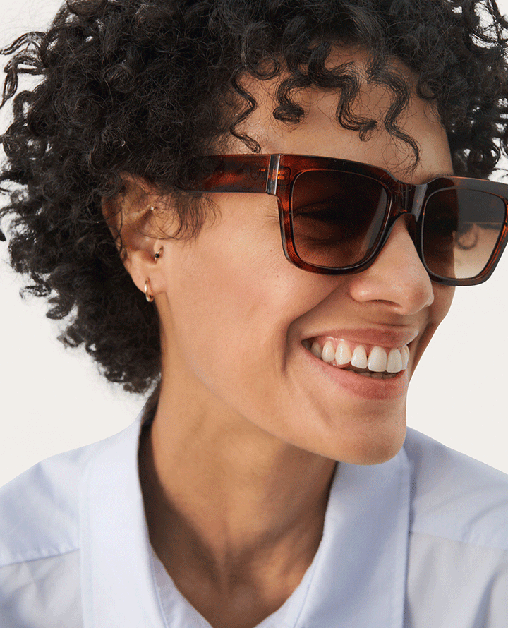 Part Two Safine Brown Sunglasses