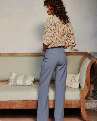 Petite Mendigote Tera Lemonade Bouquet Blouse