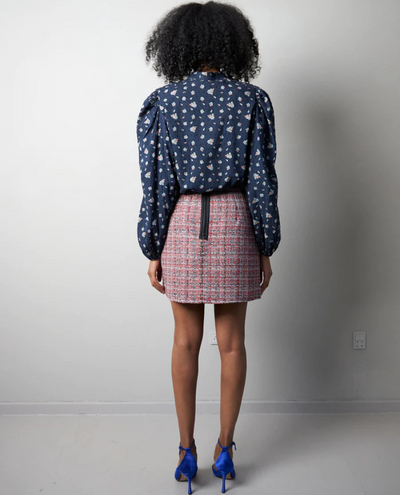 Stella Nova Niella Dark Floral Blouse