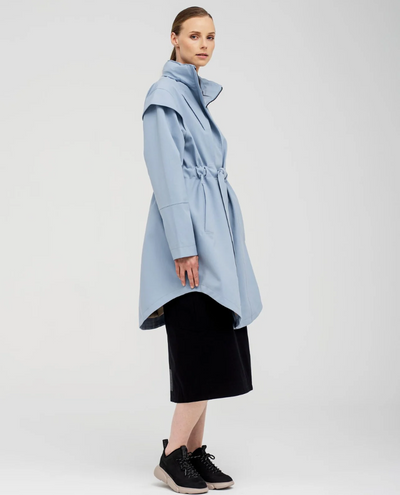 BRGN Monsun Steel Blue Coat