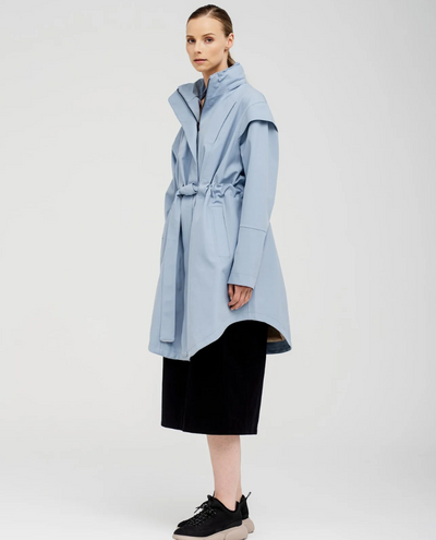 BRGN Monsun Steel Blue Coat