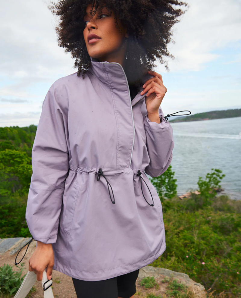 BRGN Regnbyge Lilac Anorak
