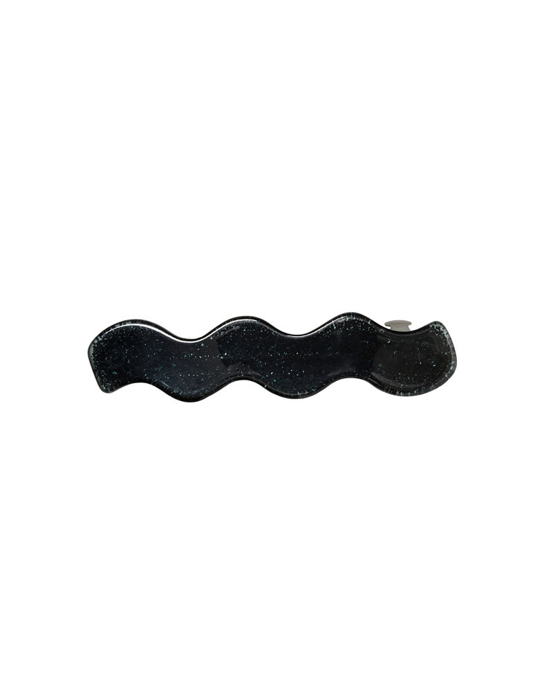 Beck Sondergaard Gliz Wave Black Hair Clip | Biscuit Clothing