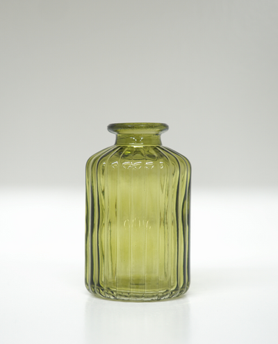 Casa Verde Jazz Moss Green Bottle Vase 6x10 cms