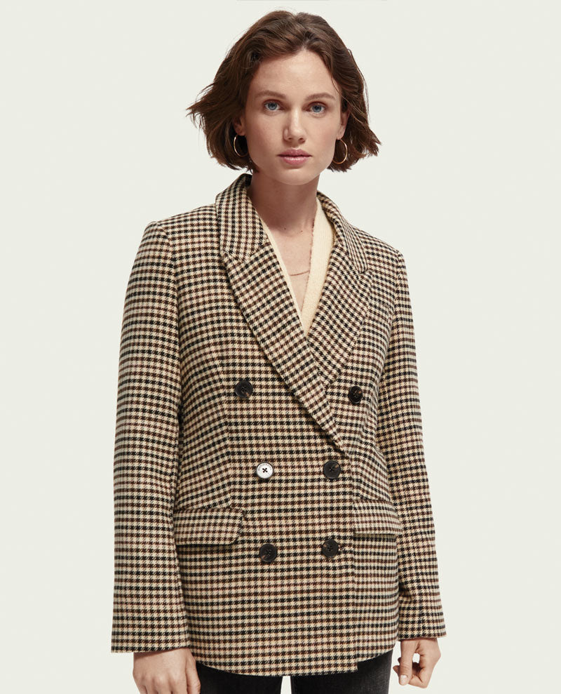 Scotch & Soda Heritage Check Blazer