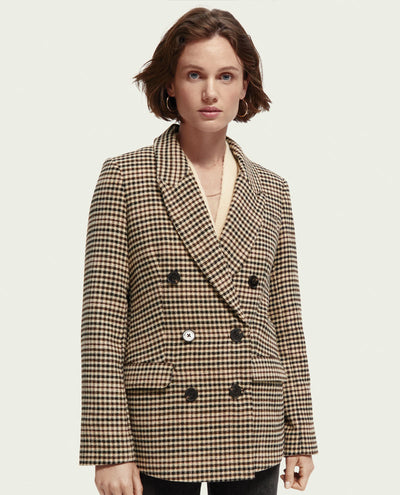 Scotch & Soda Heritage Check Blazer