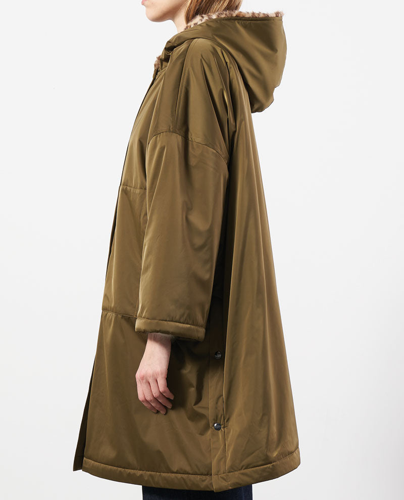 Bellerose Homa Military Green Coat - Biscuit Clothing Ltd
