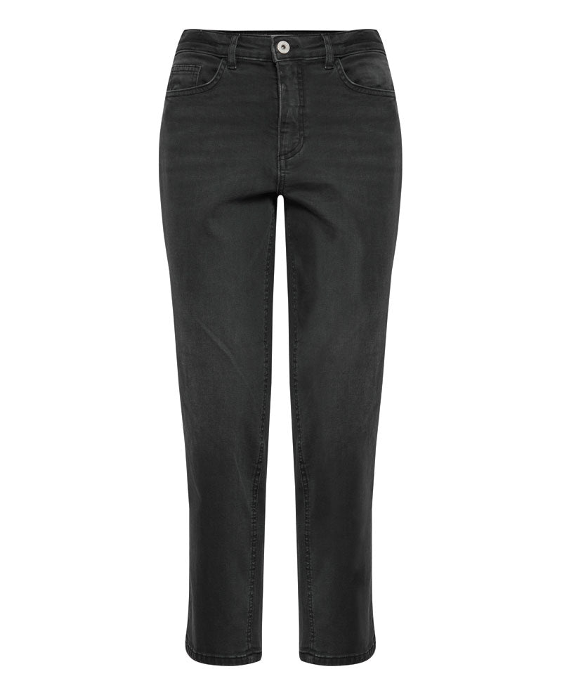 Ichi Twiggy Raven Washed Grey Jean