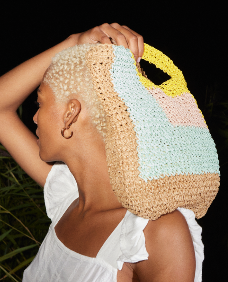Ichi Devo Eggshll Blue Bag