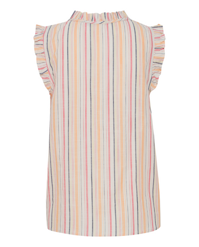 Ichi Gry Muskmelon Multicolour Top