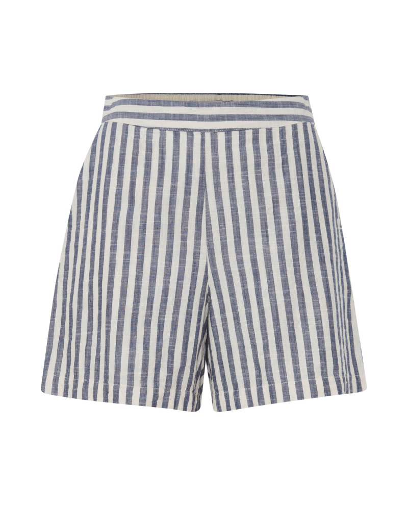 Ichi Gry Natural Stripe Shorts