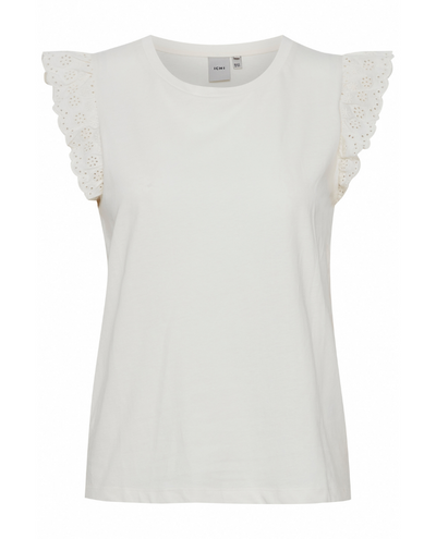 Ichi Jasmira Cloud Dancer Top