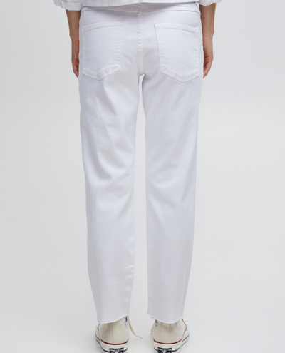 Ichi Ziggy Raven Bright White Jeans