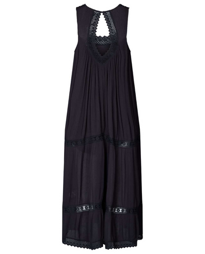 Lollys Laundry Quincy Washed Black Dress