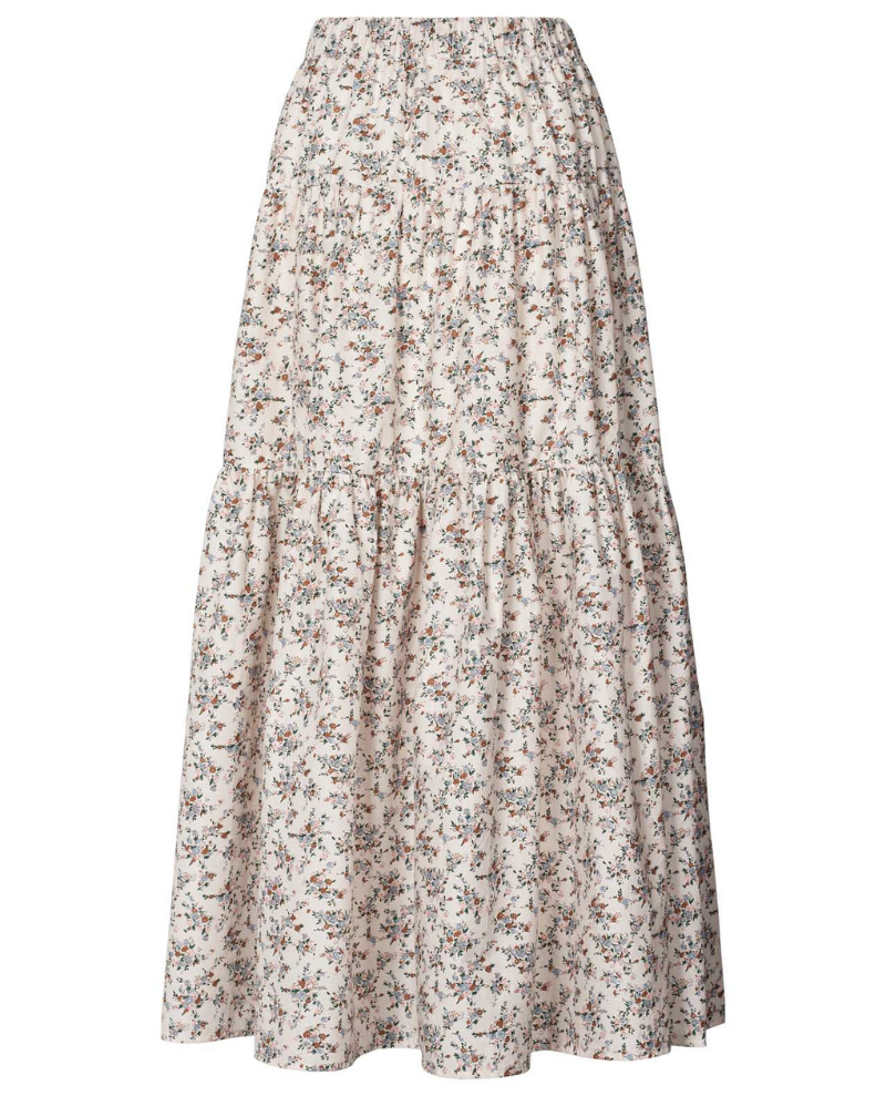 Lollys Laundry Sunset Flower Print Skirt
