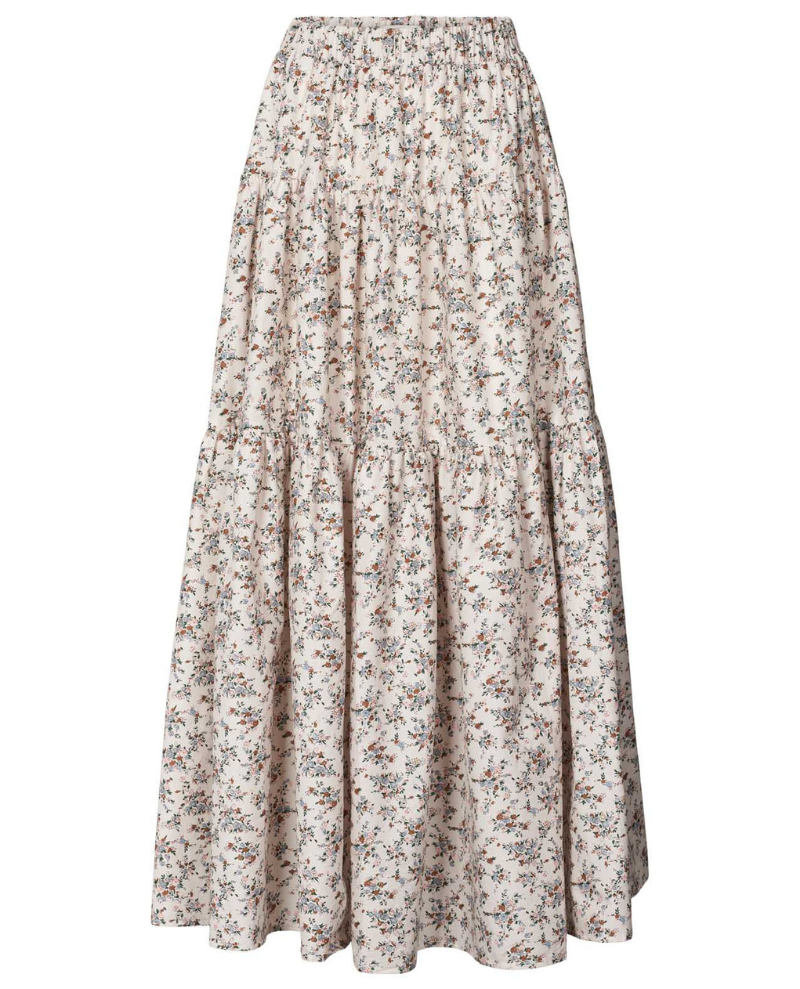 Lollys Laundry Sunset Flower Print Skirt