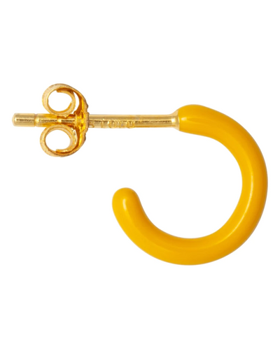 Lulu Copenhagen Enamel Hoop Earring