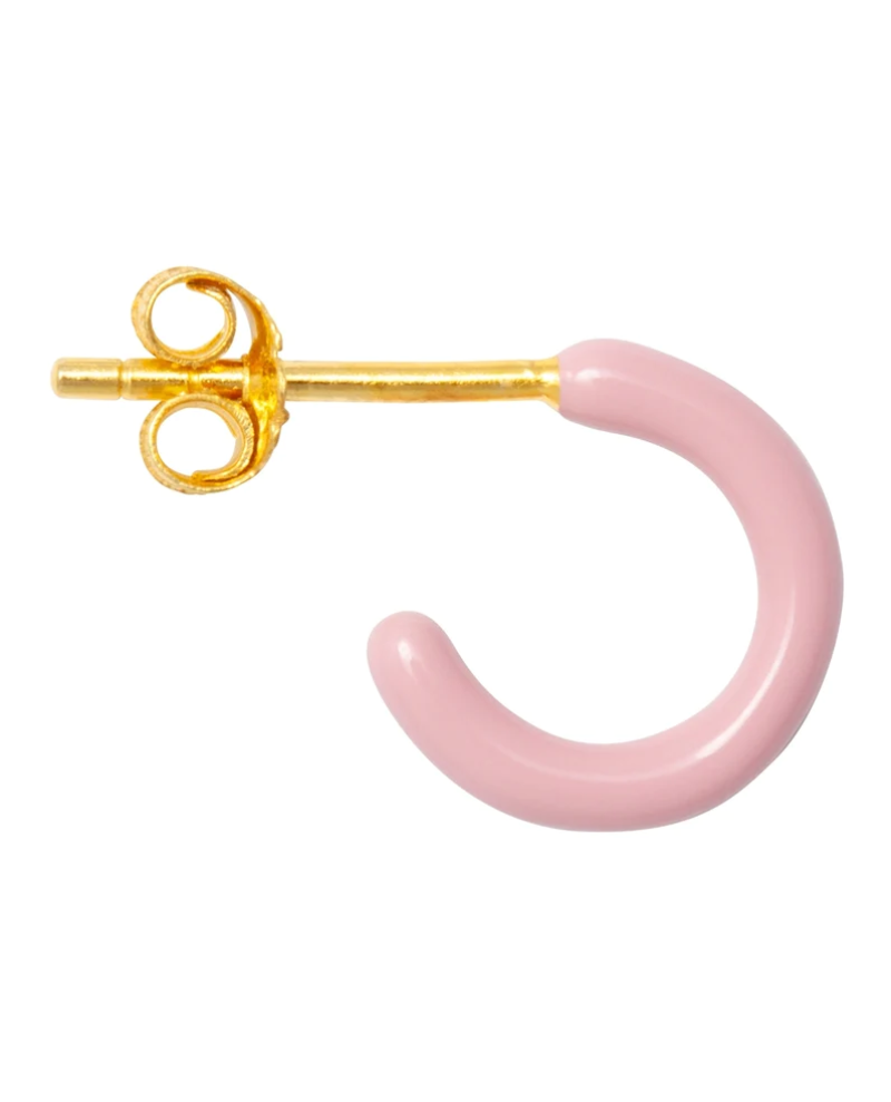 Lulu Copenhagen Enamel Hoop Earring