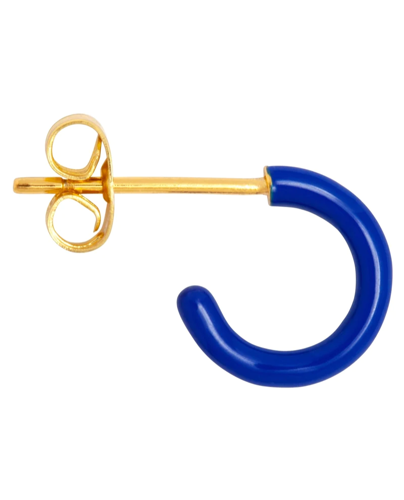 Lulu Copenhagen Enamel Hoop Earring